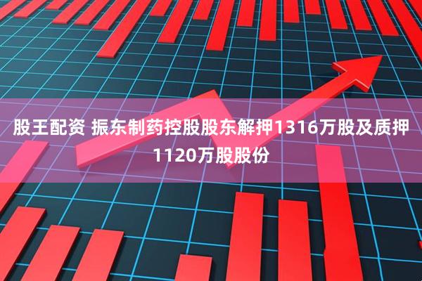 股王配资 振东制药控股股东解押1316万股及质押1120万股股份